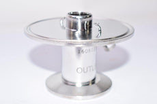 Sanitary Fitting, Outlet 16060370, 7/8 ID, 2''OD