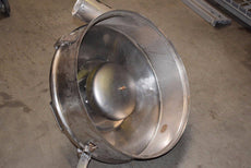 Sanitary Stainless Steel 22-1/2'' OD Bowl Reducer Feeder Depositor