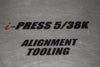 Schunk Gripper Press 5/38K Alignment Tooling 205166 205611 ARU-AT-6102