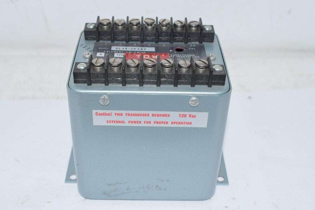 SCIENTIFIC COLUMBUS XL34-2K5A2 THREE PHASE FOUR WIRE WATT TRANSDUCER 5A