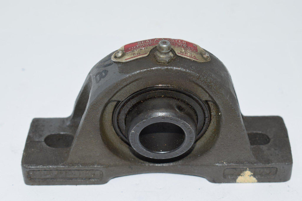 Sealmaster NP-14 700178 Ball Bearing Unit - Two-Bolt Base, 0.8750 in Bore