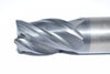 SGS 36554 1'' 1.00 Carbide End Mill 4 FL SQ Cutter