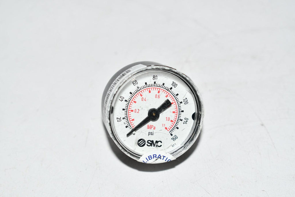 SMC 1-1/2'' Pressure Gage 0-160 PSI