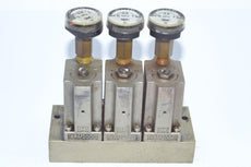 SMC ARM2000 Regulators Manifold Block, 0.5 MPa Regulator Gauges