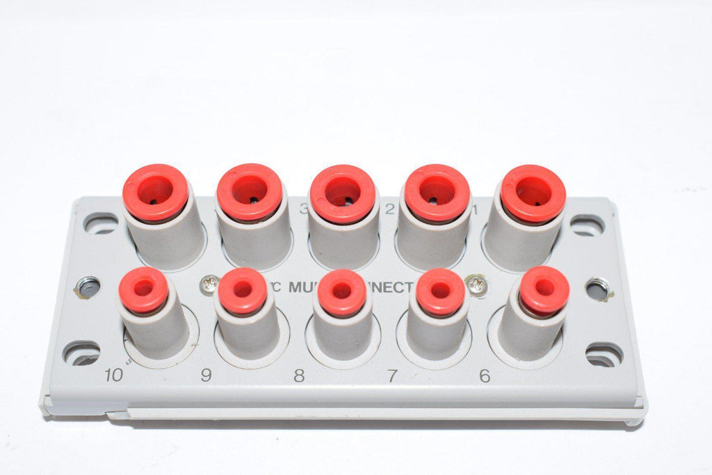 SMC MULTICONNECTOR Plug 10 Station Fitting
