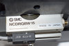 SMC NCDRQBW15 Rotary Single Vane Actuator - Double Shaft, Fixture Assembly