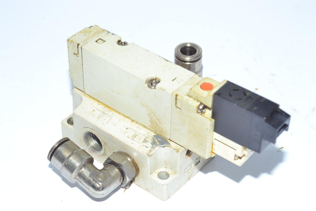 SMC Solenoid Valve Regulator Manifold Block