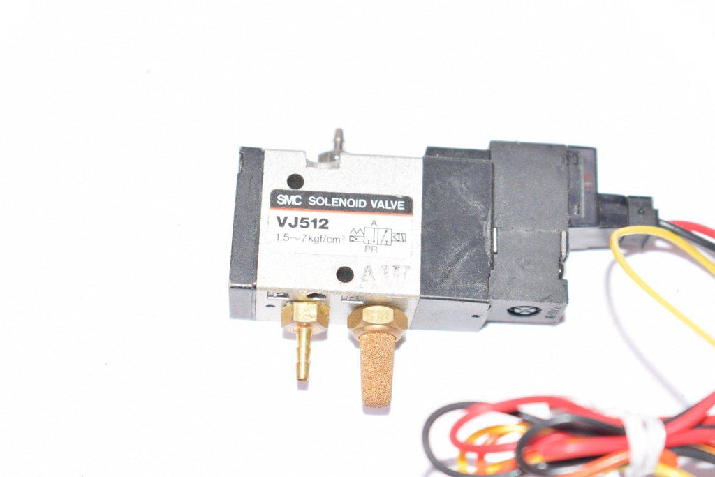 SMC VJ512 Solenoid Valve 3-Port 1.5-7kgf