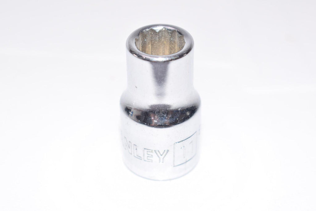 Stanley 86-543 11mm Metric Socket 12 Point 1/2'' Drive