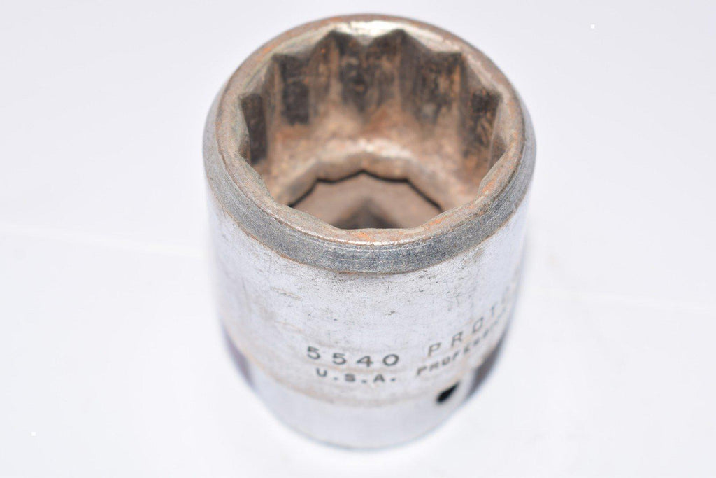 Stanley Proto 5540 3/4-Inch Drive Socket, 1-1/4-Inch, 12 Point