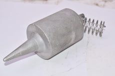 Steel Center Point Thread Live Center Tool 6-3104, 8-1/2'' OAL x 3-1/2'' W