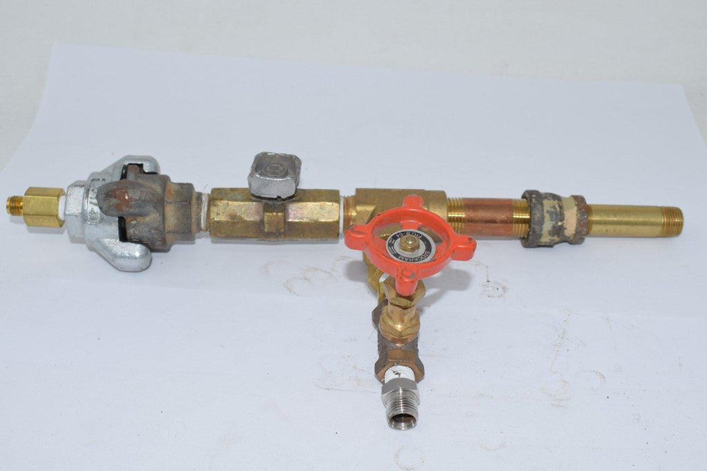 Stockham B-64 Globe Valve With Parker Fittings