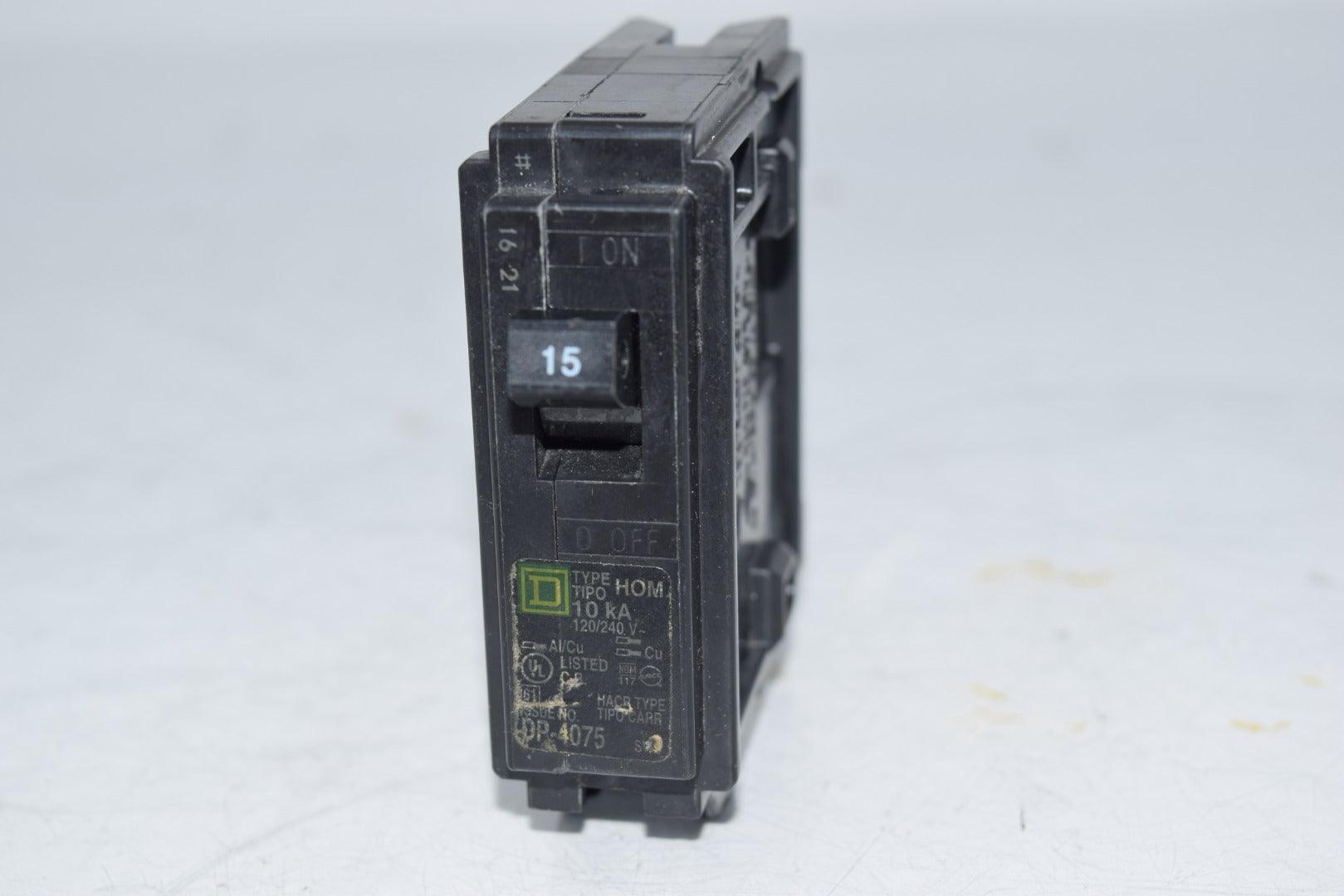 UL DP-4075 Circuit Breaker 120/240V 15 Amp – VB Industrial Supply