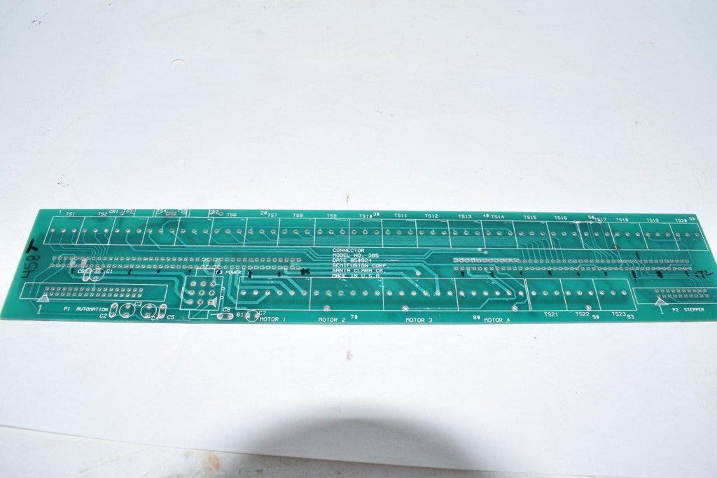 Ultratech Stepper Semifusion Corp. Model 385 PCB Automation Board