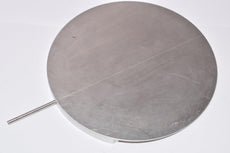 Ultratech Stepper, UTS, Reticle Stage Piece, Lens Mount, 5-7/8'' W x 7-5/8'' L