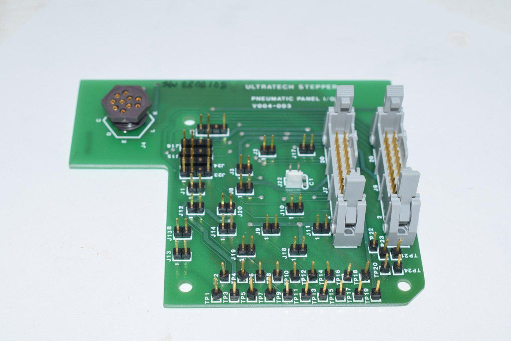 Ultratech Stepper V004-003 Pneumatic Panel I/O PCB Board Module