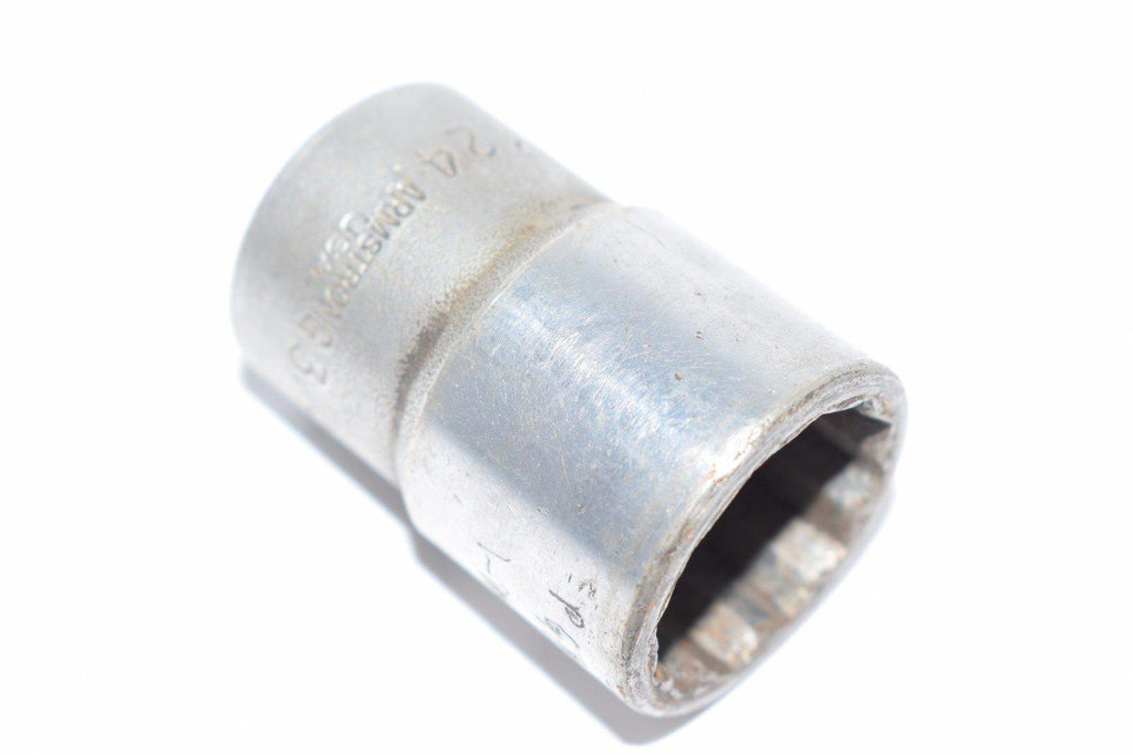 Vintage Armstrong 12-124 3/4'' Socket 1/2'' Drive 12-Point U.S.A.