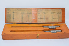 Vintage Starrett ''SPECIAL'' No. 5 Unit Turbine Spindle Position Inside Micrometer
