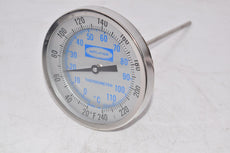 Walker 20-240 DEG F Thermometer 10-1/2'' OAL