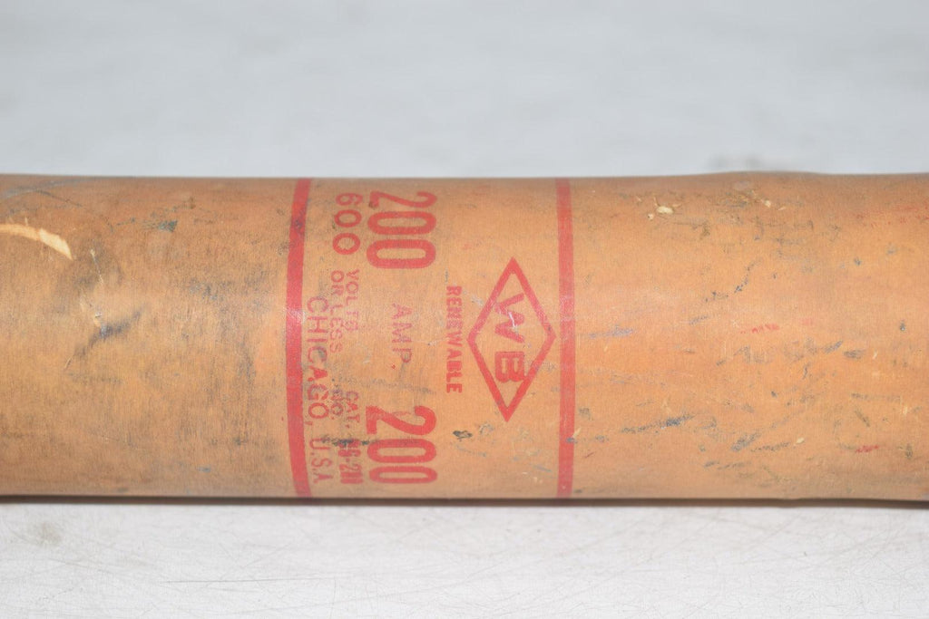 WB 96-200 Renewable Fuse 200A 600V