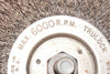 Weiler, Trulock, Wire Brush Wheel, 6000 rpm