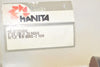 WIDIA HANITA 093622-2 M-42 Z377376059A Cobalt L-H .750 Radius 3FL Reduced Shank Finishing End Mill Q/J Z377376059A