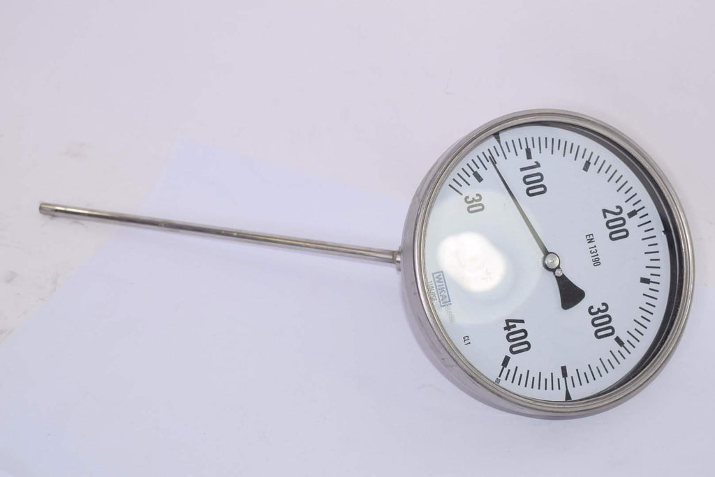 WIKA EN 13190 GAS ACTUATED THERMOMETER 6'' 0-400 F 11'' Probe