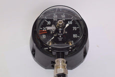 Wika Process Pressure Gauge Alarm Contact, 0-90 PSI 4-1/2''