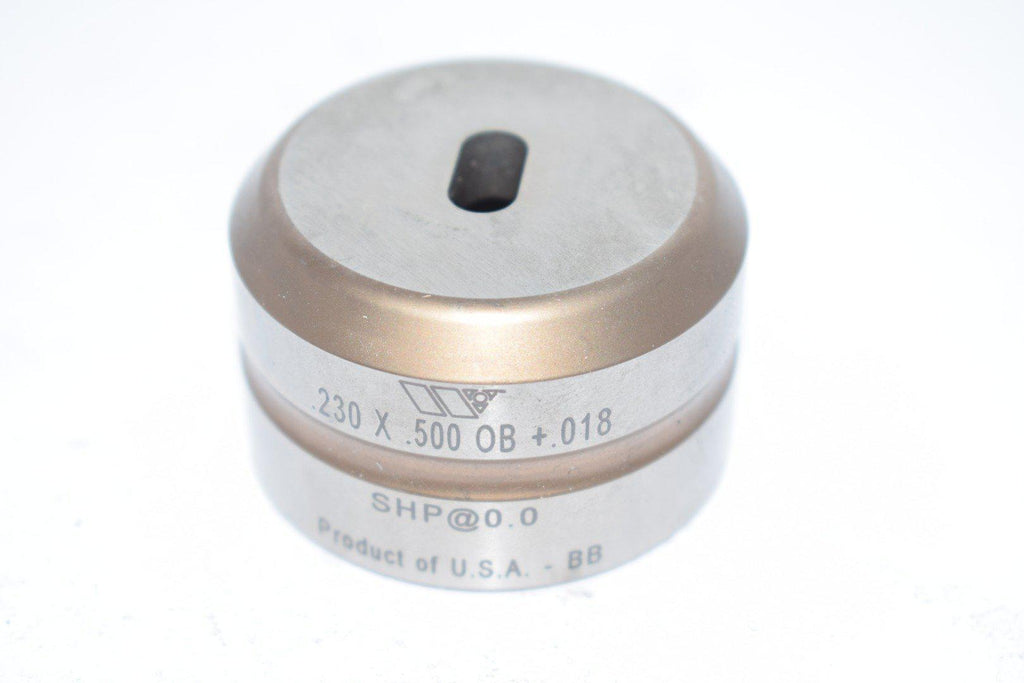 Wilson Tool .230 x .500 +.018 OB Thick Punch Press Die Turret Tool