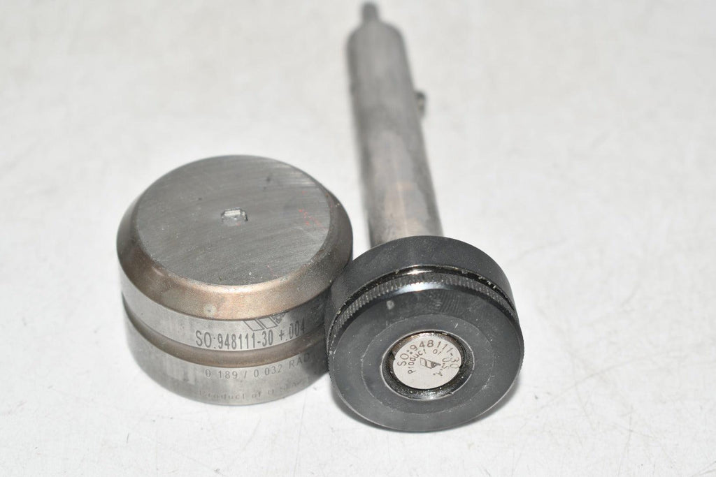 Wilson Tool 948111-30 0.189 0.032 RAD Punch & Die Set Tooling