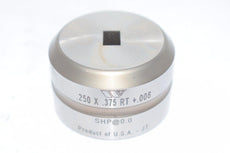 Wilson Tools .250 x .375 +.008 Rectangle Thick Punch Press Die Turret CNC Tools
