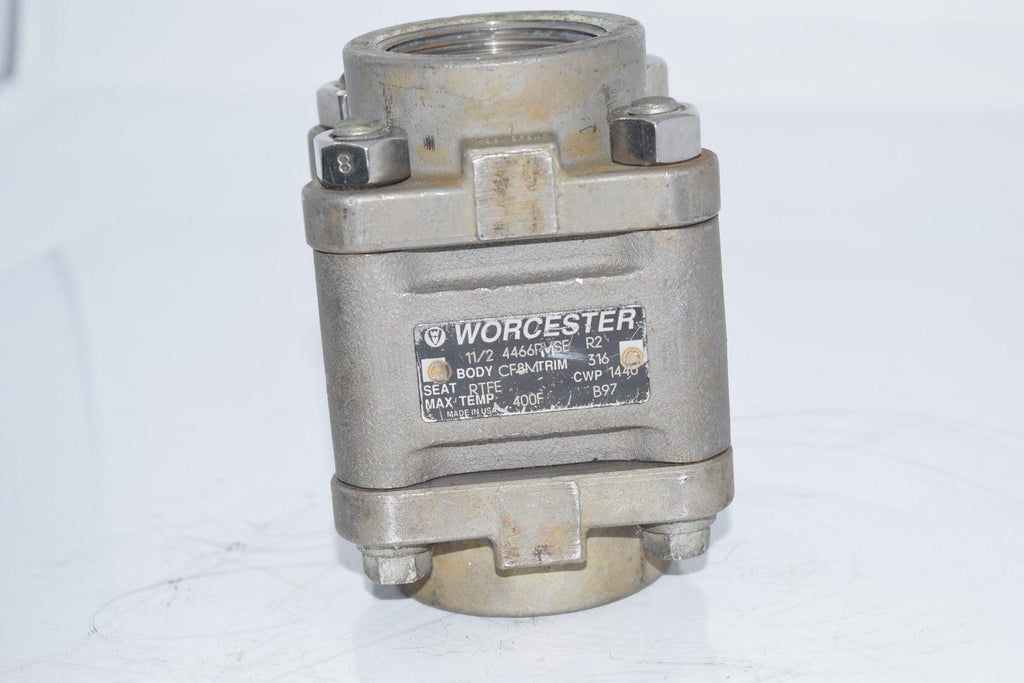 Worcester 4466RVSE-R2 11/2 Pneumatic Ball Valve CF8MTRIM