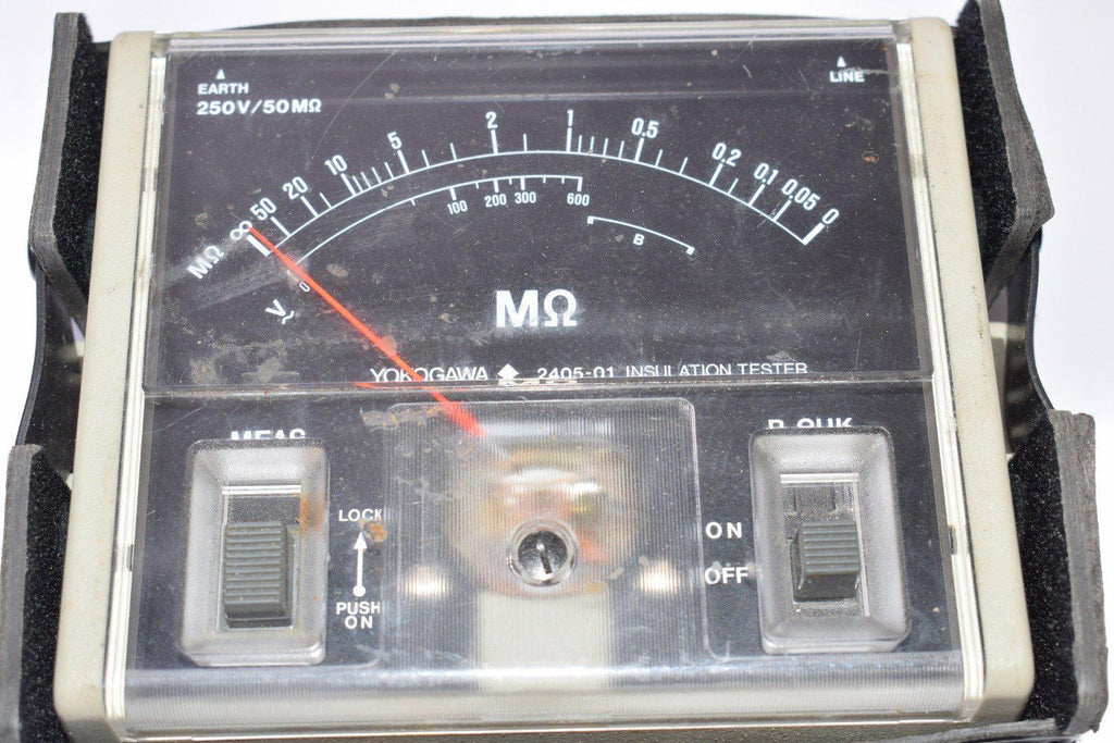 Yokogawa Part: 2405-01 Insulation Tester W/ Carrying Case Included