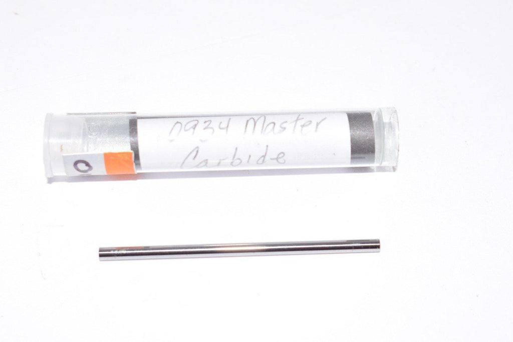 Zero Check Carbide Class XX Master Plug Gage .0934''