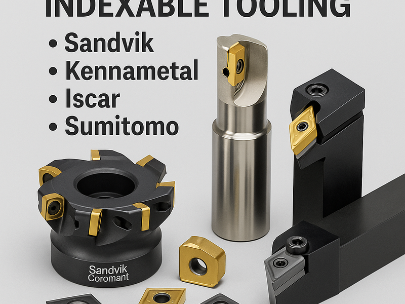 Turn Your Surplus Indexable Tooling into Cash: Sell Sandvik, Kennametal, Iscar & More to VB Industrial Supply