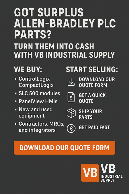Turn Surplus Allen-Bradley PLC Parts into Cash