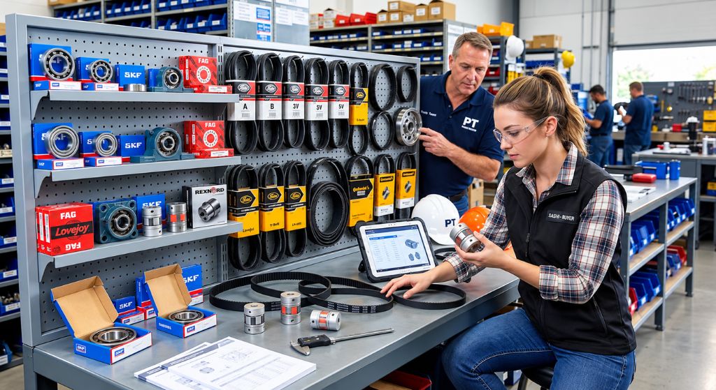 Bearings, Belts & Couplings: A Buyer's Guide to Power Transmission Parts