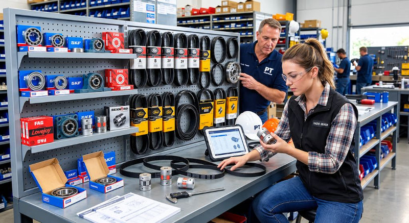 Bearings, Belts & Couplings: A Buyer's Guide to Power Transmission Parts
