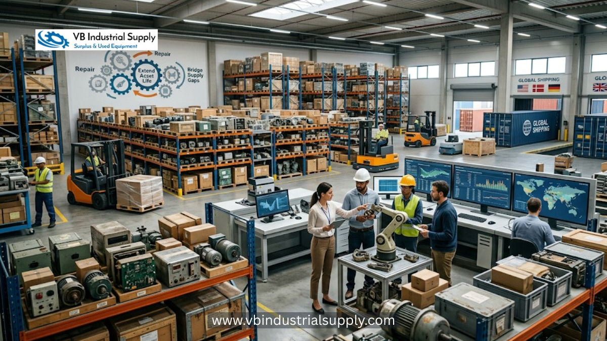 Why Surplus and Obsolete Industrial Parts Are in High Demand