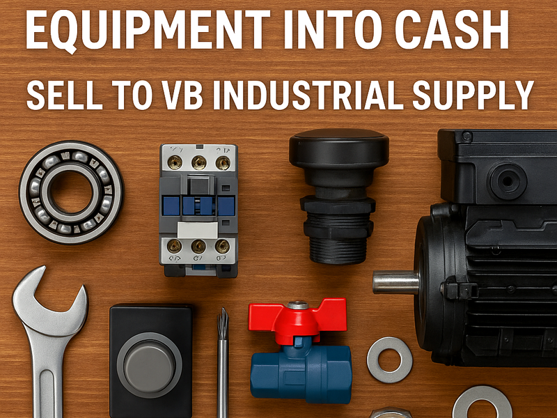 Sell Surplus MRO Equipment | Industrial Maintenance Buyers