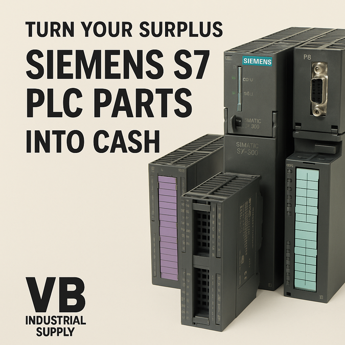 Sell Siemens S7 PLC Parts | VB Industrial Supply