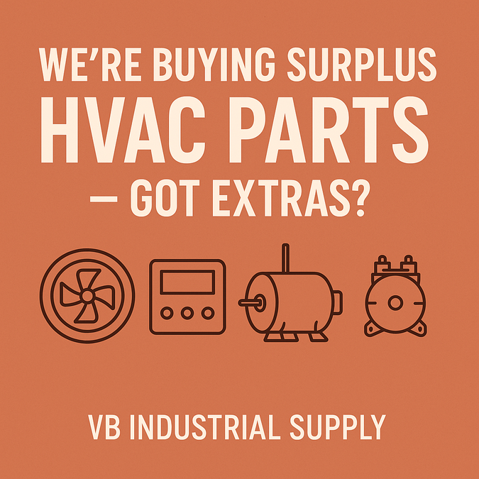 Sell HVAC Parts to VB Industrial Supply