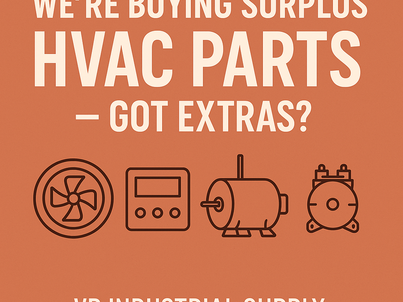 Sell HVAC Parts to VB Industrial Supply