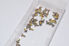 Lot of 43 Vibration-Resistant Sealing Rounded Head Screws, 4-40 Thread Size, 1/4'' Long 93802A421