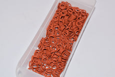 Lot of 375 NEW High-Temperature High-Purity Silicone O-Ring for Tube Fittings with Straight-Thread Connection, Dash 902