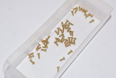 Lot of 50 NEW Mil. Spec. Steel Pan Head Phillips Screws 2-56 Thread Size, 1/4'' Long
