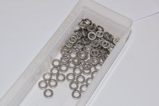 Huge lot of NEW 18-8 Stainless Steel Mil. Spec. Washers Passivated, Number 10 Screw Size, NAS 620-C10