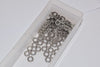 Huge lot of NEW 18-8 Stainless Steel Mil. Spec. Washers Passivated, Number 10 Screw Size, NAS 620-C10