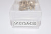 Lot of 41 NEW Male-Female Threaded Hex Standoff 18-8 Stainless Steel, 1/4'' Hex, 1/4'' Long, 4-40 to 4-40 Thread