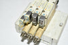 4x SMC Solenoid Valves W/ Manifold Block SY5140-5LOU SY5440-5LOU SY5340-5LOU